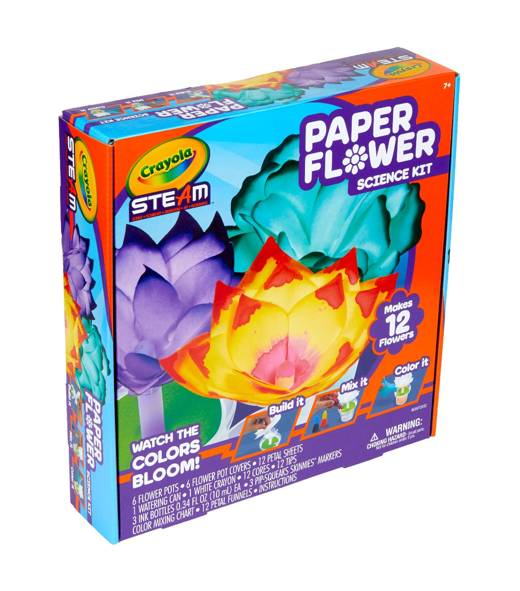 Bộ đồ chơi em yêu khoa học - chế tạo bông hoa kỳ diệu CRAYOLA 747409