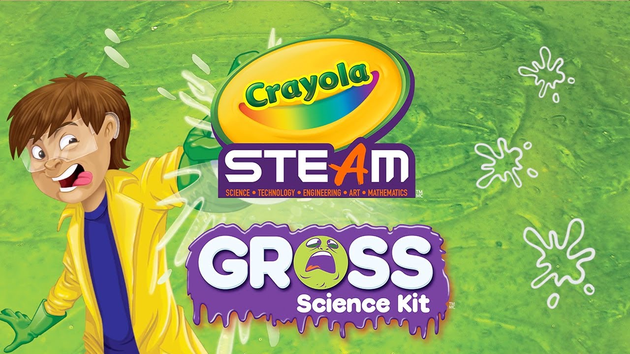 Bộ đồ chơi em yêu khoa học - Chế tạo vật thể kì quái CRAYOLA 747403
