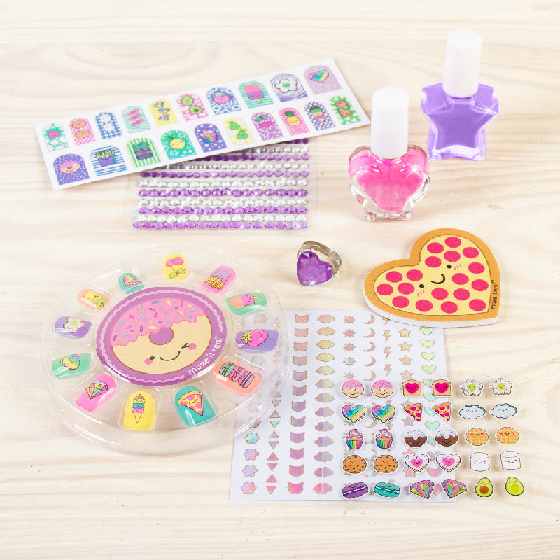Bộ sơn móng tay lấp lánh MAKE IT REAL 2306MIRA