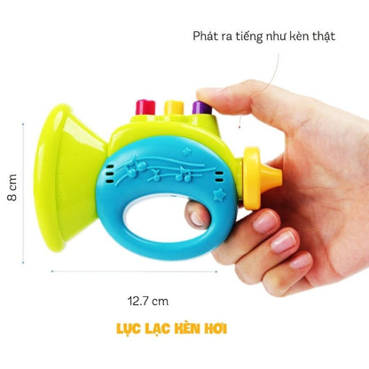 Bộ lục lạc 6 món cho bé PEEK A BOO 939A