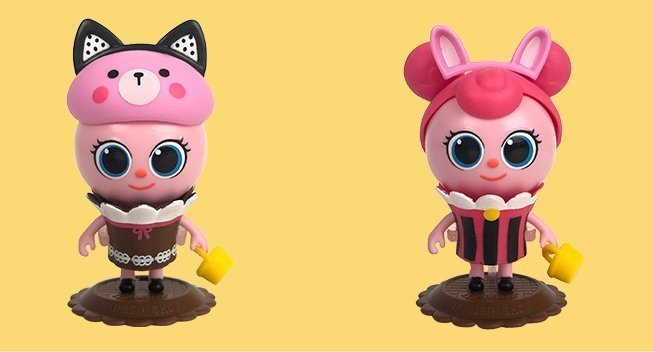 Bánh Mini Cupcake - Kitty và Bunny BREAD BARBERSHOP BB32790