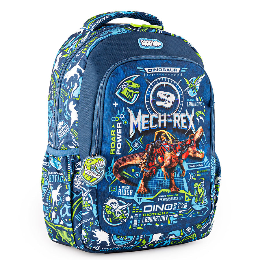 Ba lô Easy Go Mech-Rex Dino Xanh CLEVERHIPPO BD0116