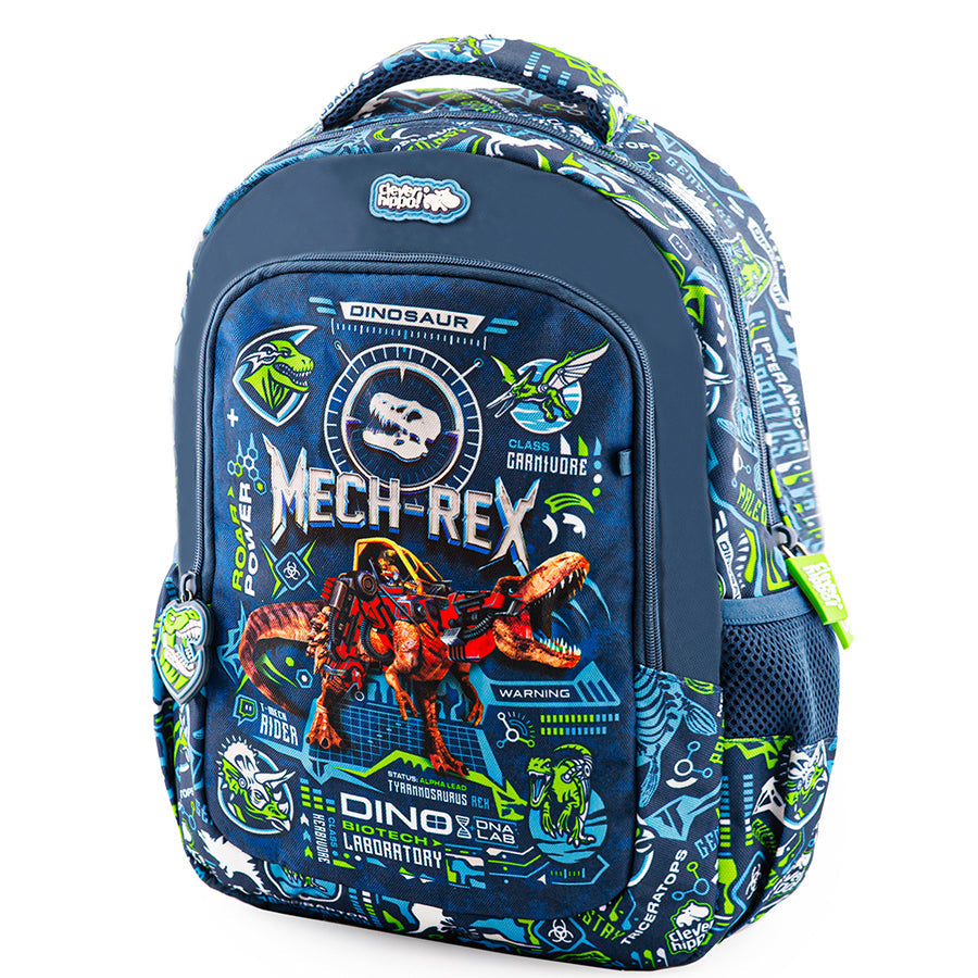 Ba lô Easy Go Mech-Rex Dino Xanh CLEVERHIPPO BD0116