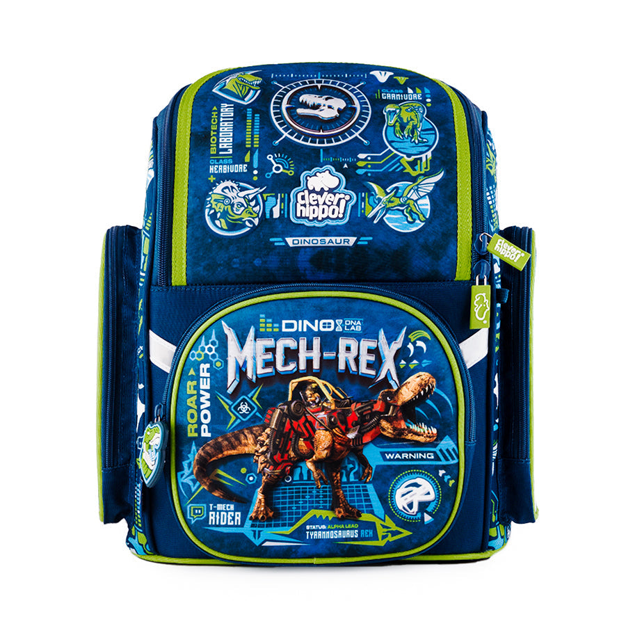 Ba lô Fancy Mech-Rex Dino Xanh CLEVERHIPPO BD1222