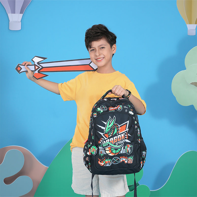 Ba lô Easy Go Dragon Gaming Đen CLEVERHIPPO BG0113