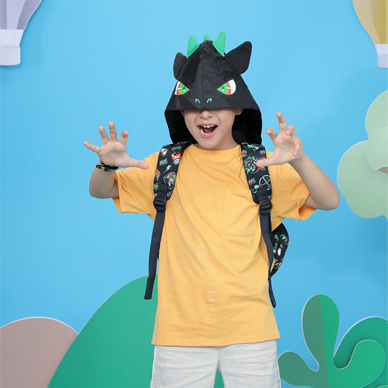 Ba lô Hoodie Dragon Gaming Đen CLEVERHIPPO BG3107