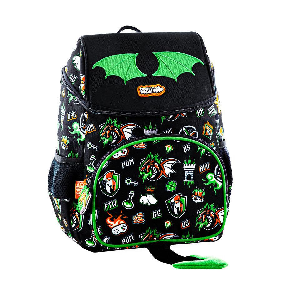 Ba lô Hoodie Dragon Gaming Đen CLEVERHIPPO BG3107