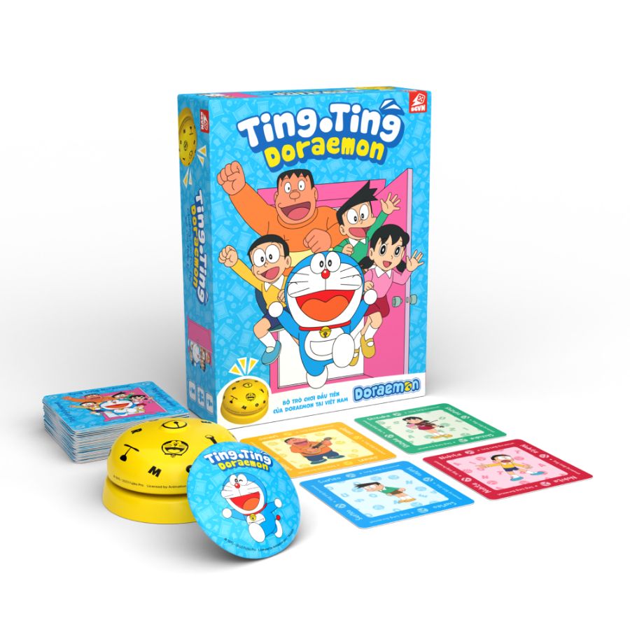Bộ Boardgame Ting Ting - Doraemon BGVN BGVN007