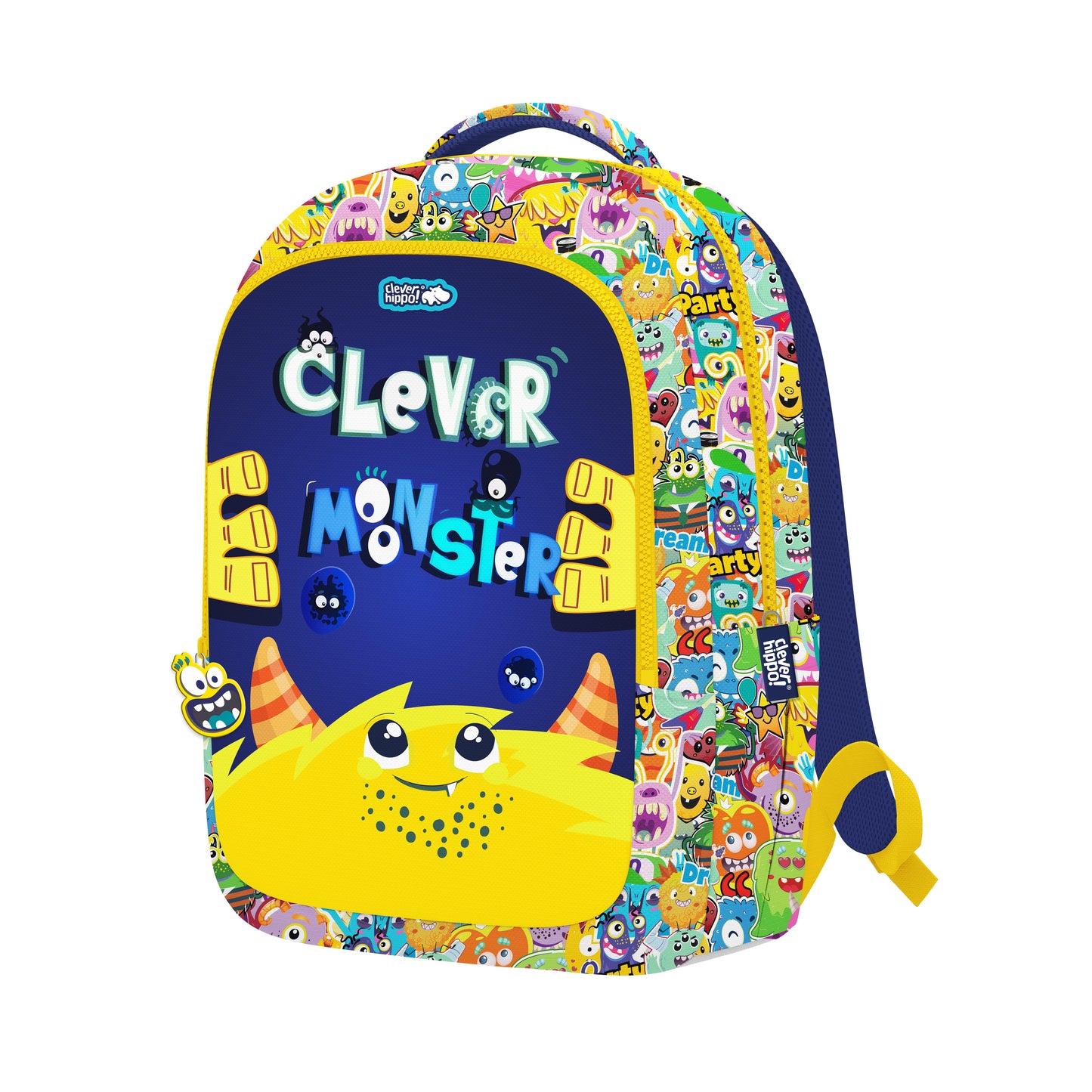 Ba lô Easy Go - Clever Monster Vàng CLEVERHIPPO BM0111