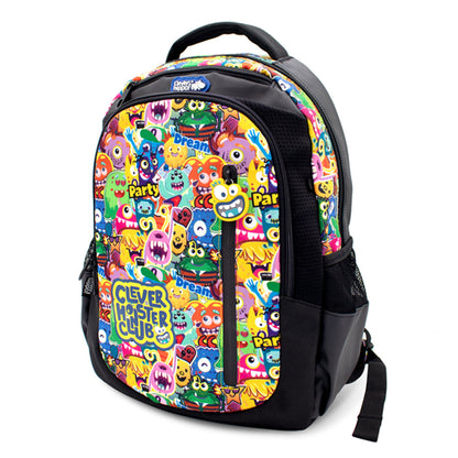 Ba lô Zipit - Clever Monster Đen CLEVERHIPPO BM9202