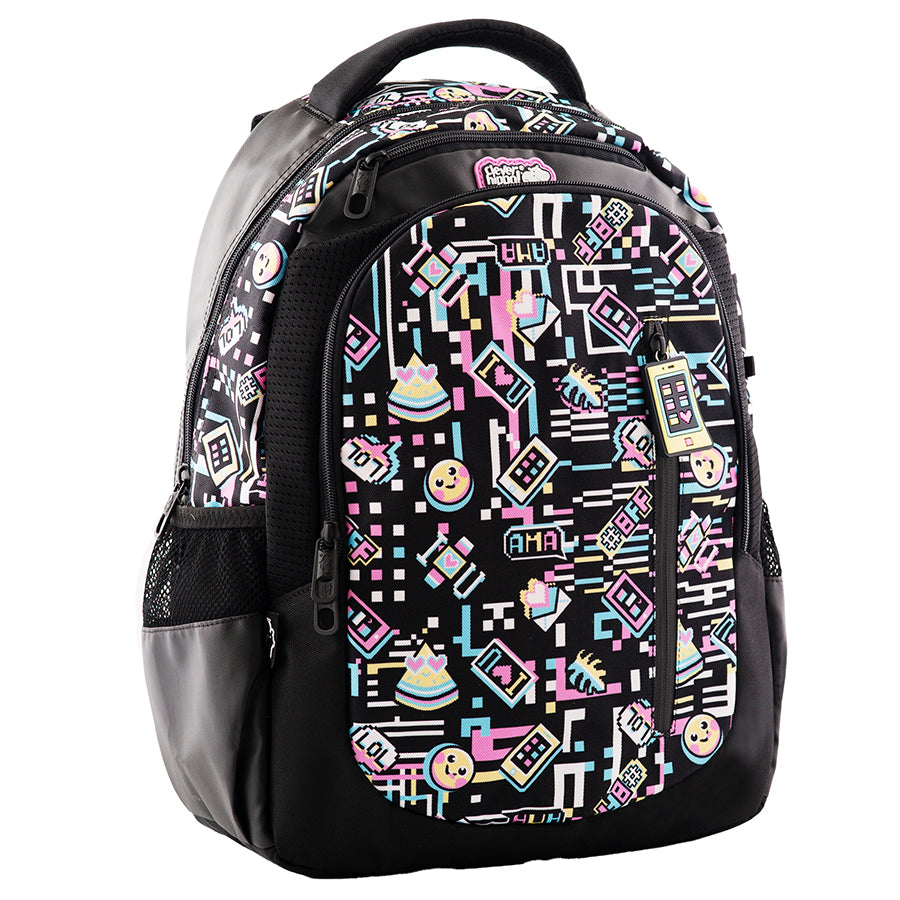Ba lô Zipit Emoji World Đen CLEVERHIPPO BM9205