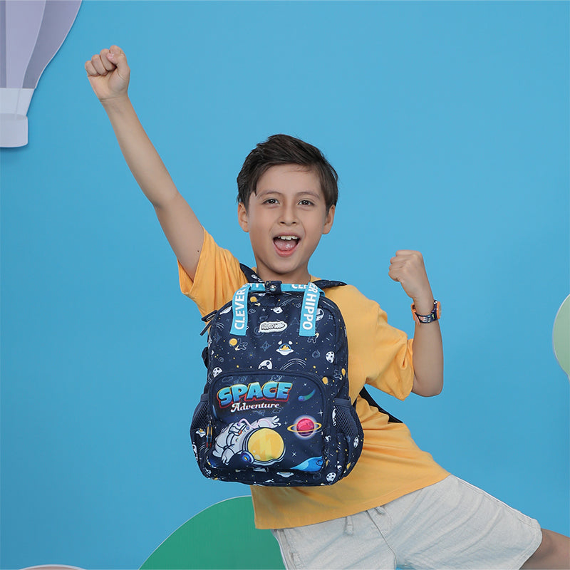 Ba lô Mini Space Adventure Xanh CLEVERHIPPO BS4108