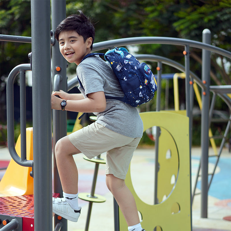 Ba lô Mini Space Adventure Xanh CLEVERHIPPO BS4108