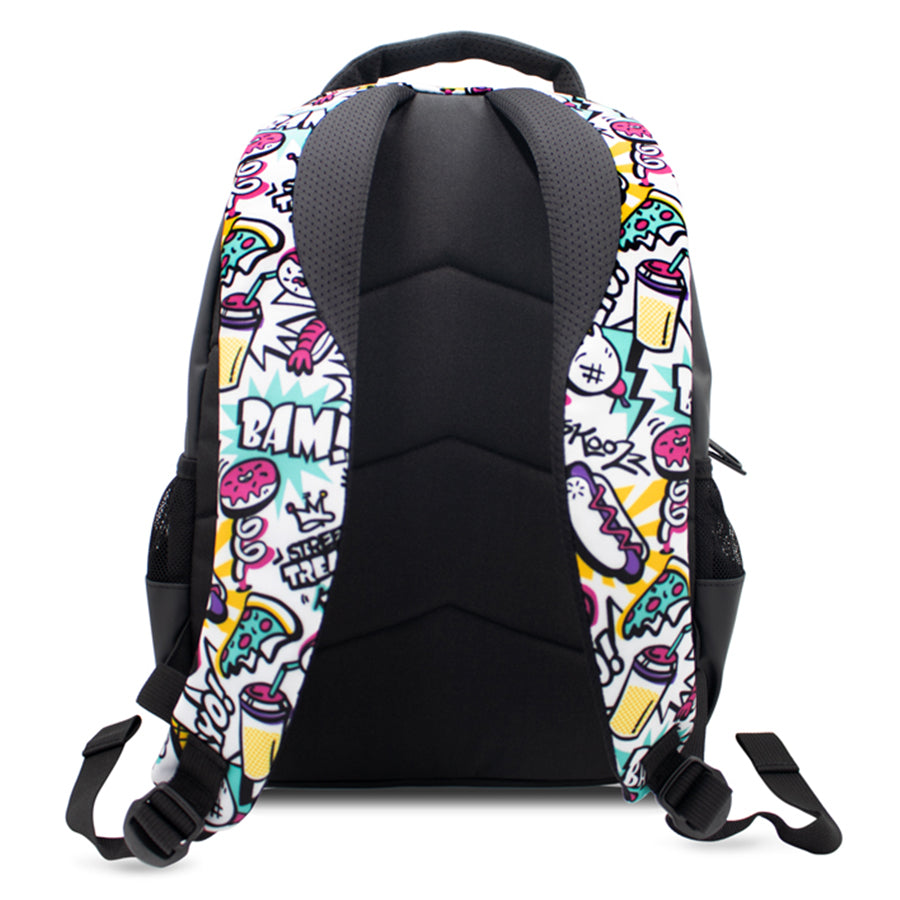 Ba lô Zipit - Street Style Trắng CLEVERHIPPO BST9204