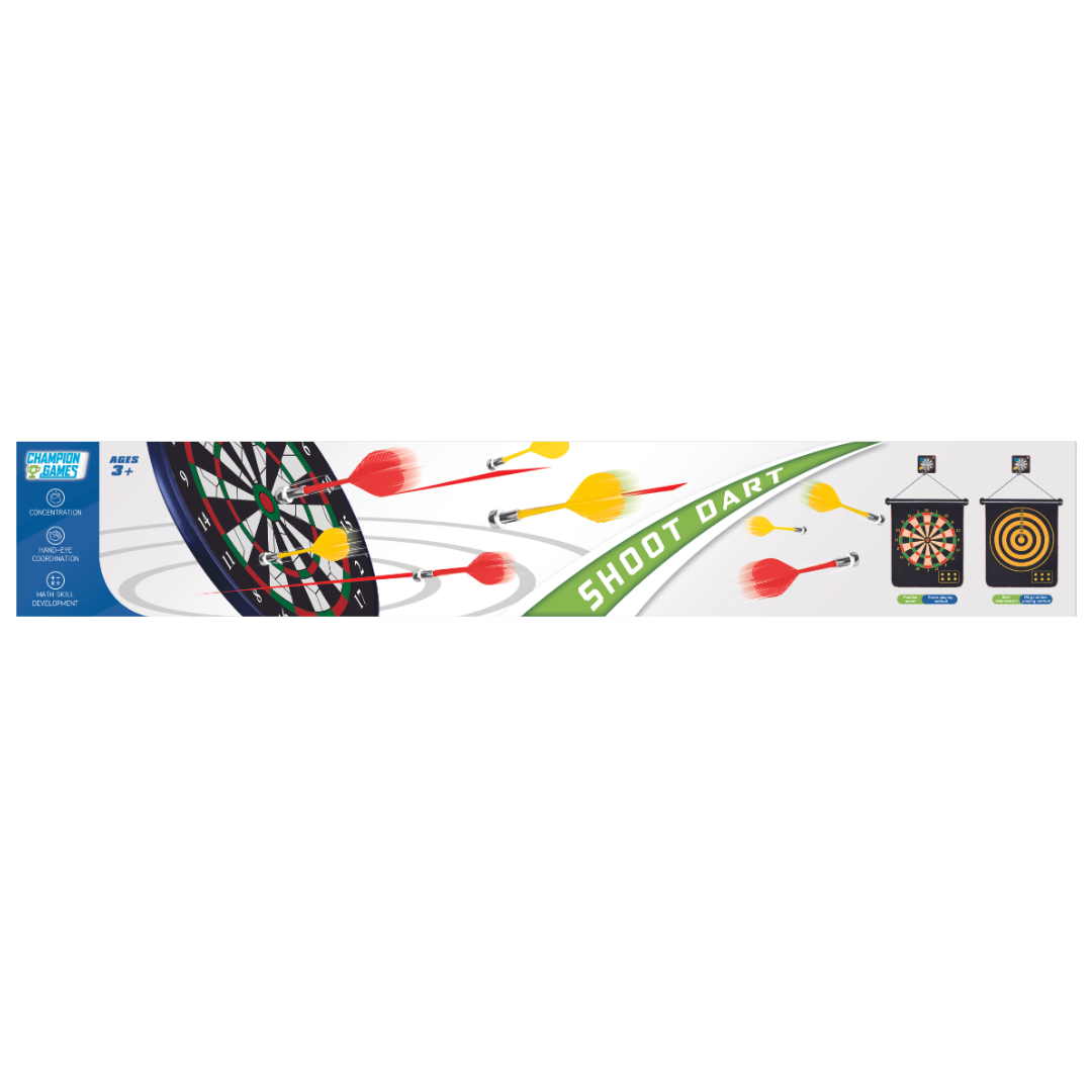 Bảng Phi Tiêu Nam Châm Siêu Hít 42 cm CHAMPION GAMES CPG251223