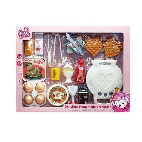 Bộ đồ chơi bữa tiệc bánh waffle SWEET HEART SH8612