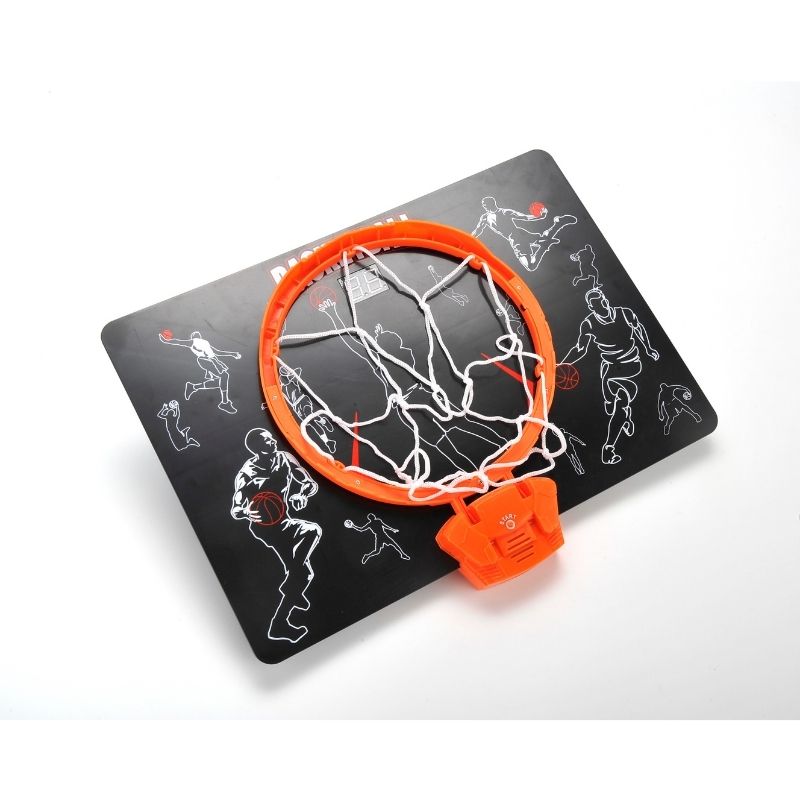 Bộ bóng rổ treo tường tính điểm tự động UNITED SPORT A8201