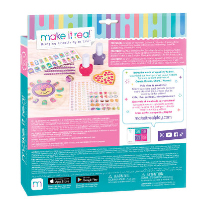 Bộ sơn móng tay lấp lánh MAKE IT REAL 2306MIRA