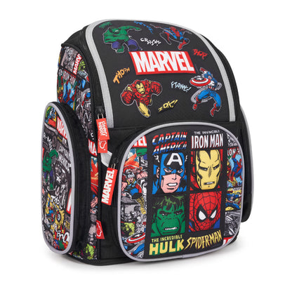 Ba lô Fancy Siêu anh hùng Marvel Đen CLEVERHIPPO BLM1230