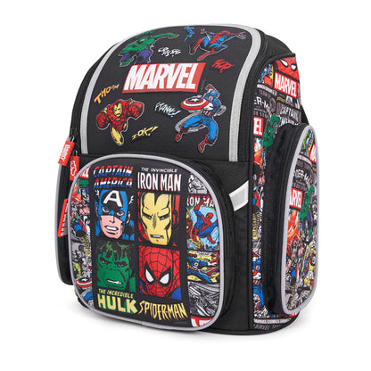 Ba lô Fancy Siêu anh hùng Marvel Đen CLEVERHIPPO BLM1230