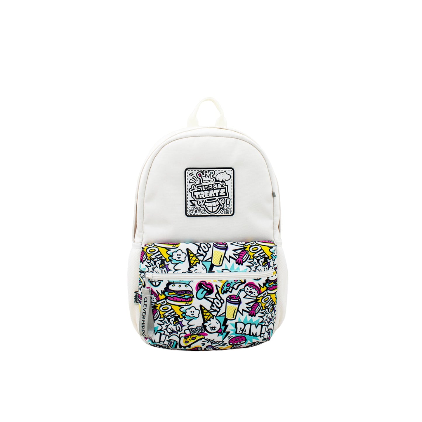 Ba lô Urban - Street Style Trắng CLEVERHIPPO BST6202