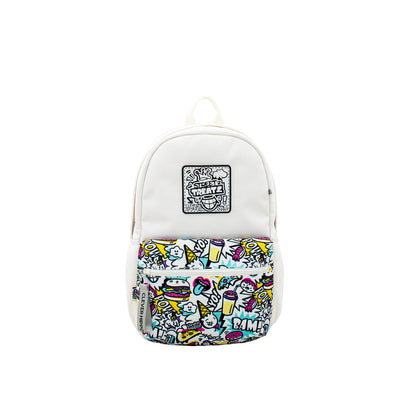 Ba lô Urban - Street Style Trắng CLEVERHIPPO BST6202