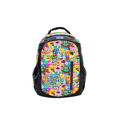 Ba lô Zipit - Clever Monster Đen CLEVERHIPPO BM9202