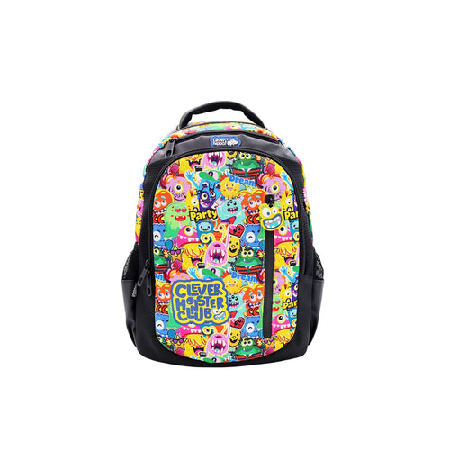 Ba lô Zipit - Clever Monster Đen CLEVERHIPPO BM9202