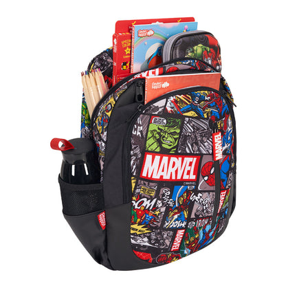 Ba lô Zipit Siêu anh hùng Marvel Đen CLEVERHIPPO BLM9207