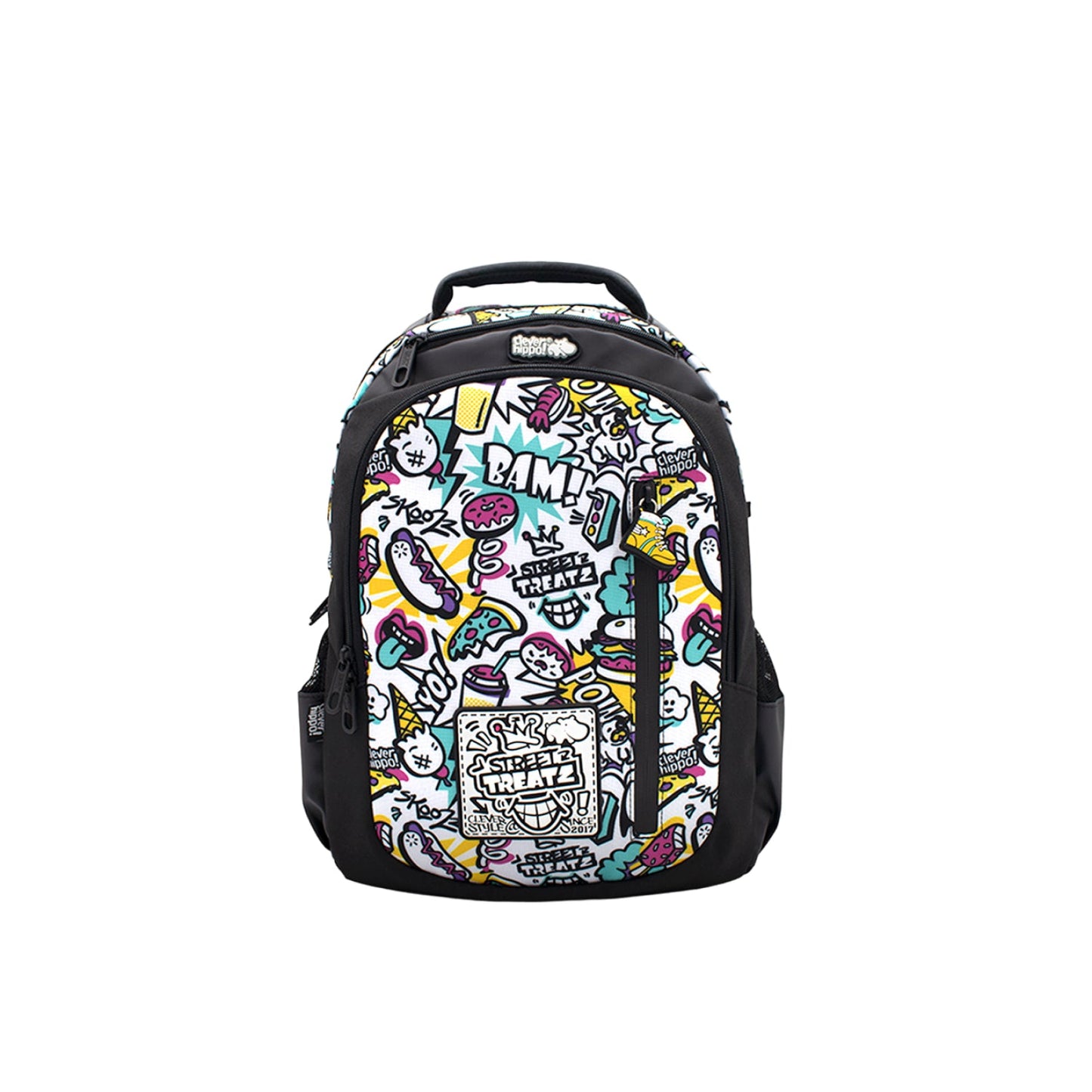 Ba lô Zipit - Street Style Trắng CLEVERHIPPO BST9204