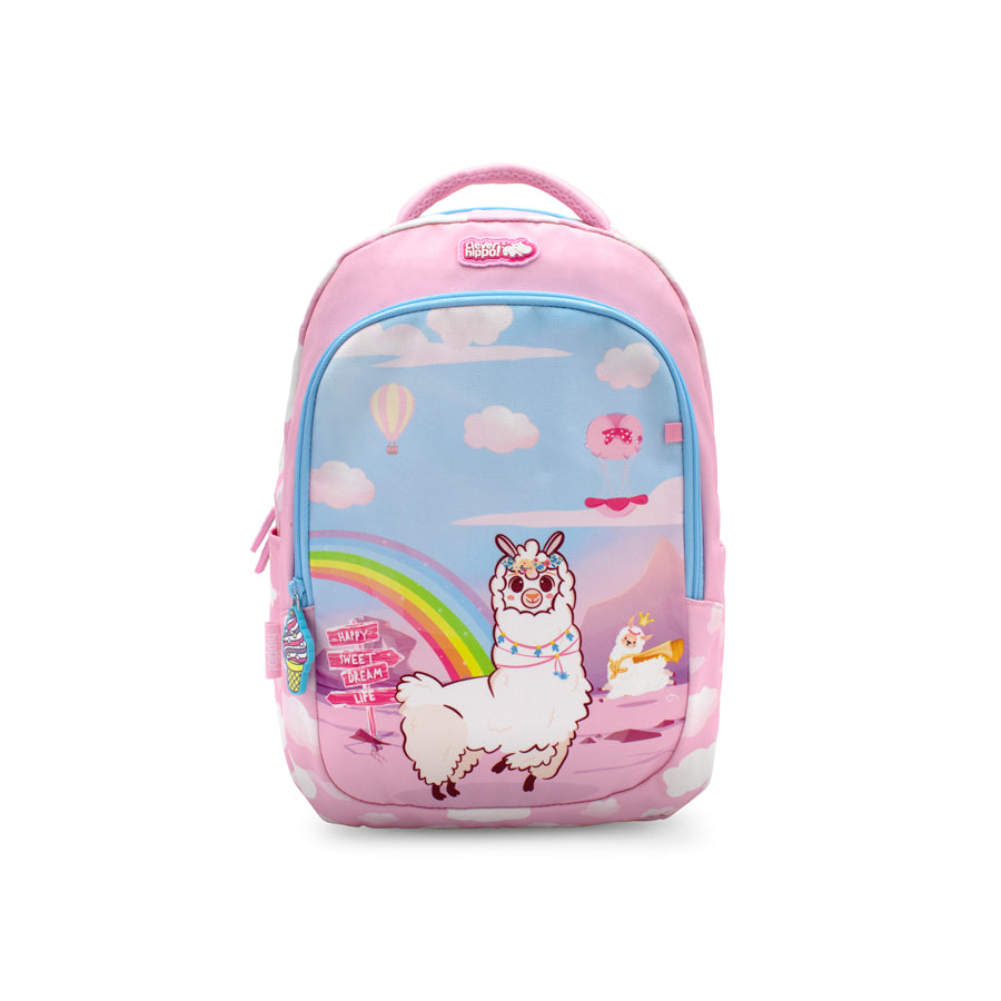 Ba lô Easy Go - Alpaca Tinh Nghịch Hồng CLEVERHIPPO BA0109