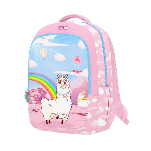 Ba lô Easy Go - Alpaca Tinh Nghịch Hồng CLEVERHIPPO BA0109
