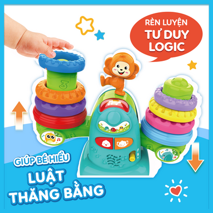 Bộ thăng bằng rừng xanh PEEK A BOO 9929