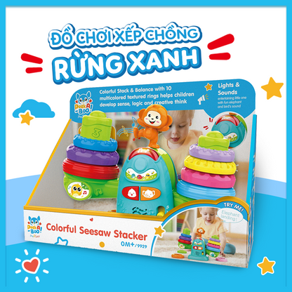 Bộ thăng bằng rừng xanh PEEK A BOO 9929