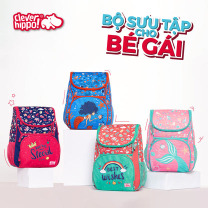 Ba Lô Nàng Cá Nhỏ - Xanh DONI DINO BFO1109