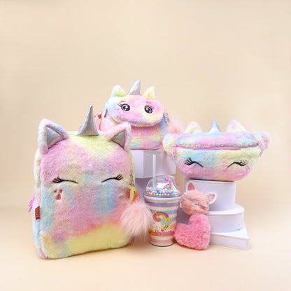 Ba lô Rainbow - Fluffy Galaxy CLEVERHIPPO BH2203