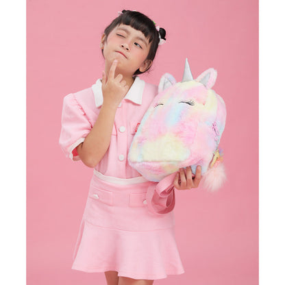 Ba lô Rainbow - Fluffy Galaxy CLEVERHIPPO BH2203