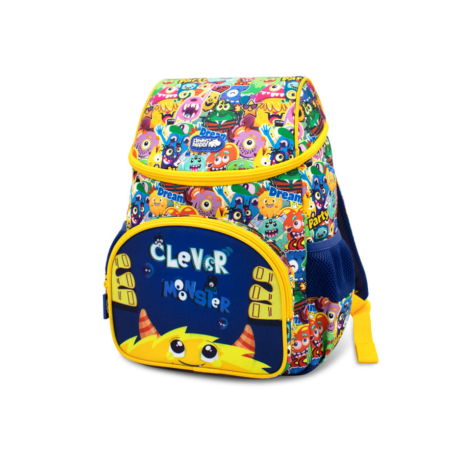 Ba lô Hoodie - Clever Monster Vàng CLEVERHIPPO BM3105