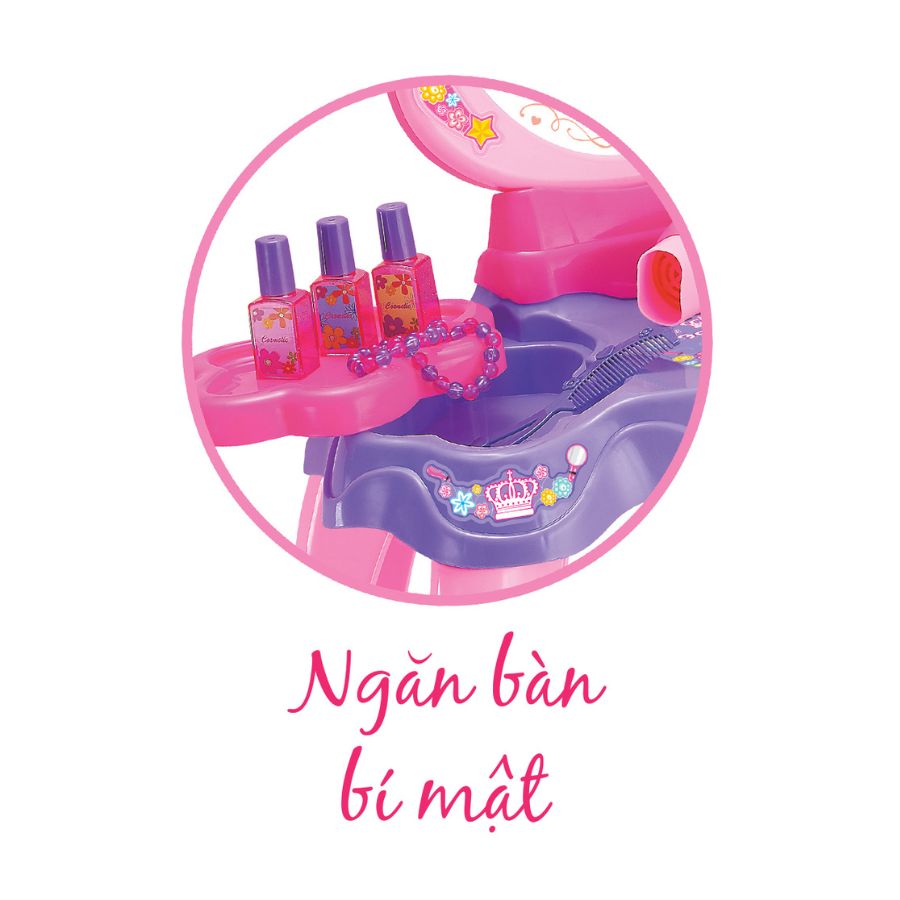 Bộ Bàn Trang Điểm Công Chúa SWEET HEART SH0021