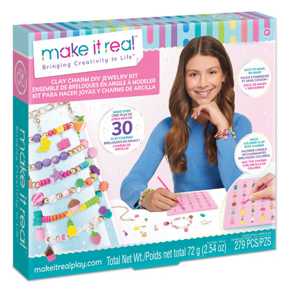 Bộ Làm Vòng Tay Đất Sét Sắc Màu MAKE IT REAL 1422MIR