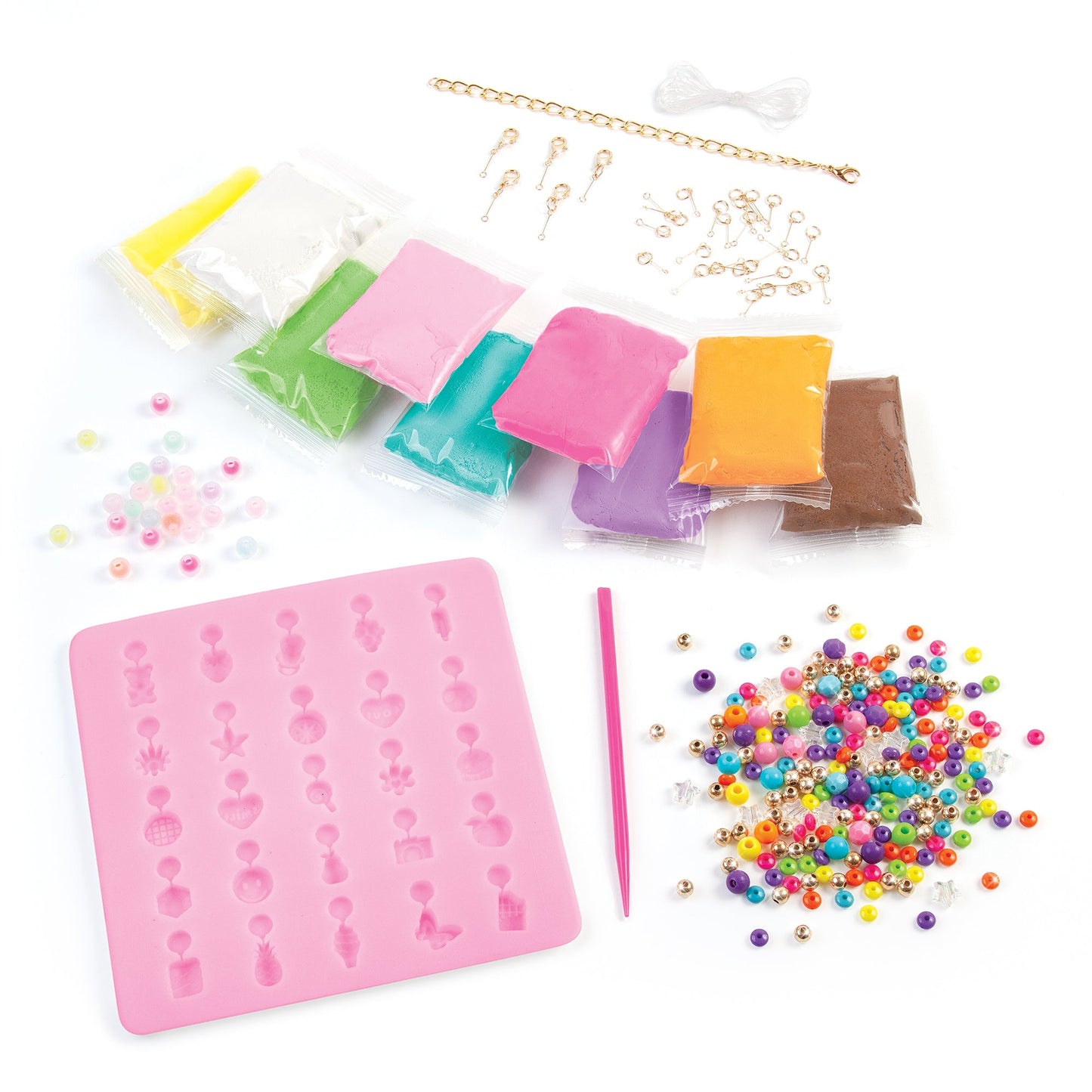 Bộ Làm Vòng Tay Đất Sét Sắc Màu MAKE IT REAL 1422MIR