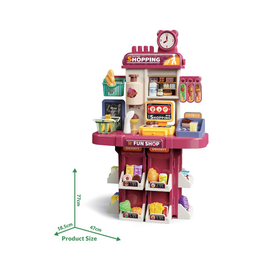 Bộ Quầy Siêu Thị Lớn 48 Chi Tiết SWEET HEART SH0090
