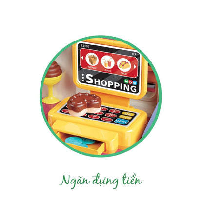 Bộ Quầy Siêu Thị Lớn 48 Chi Tiết SWEET HEART SH0090