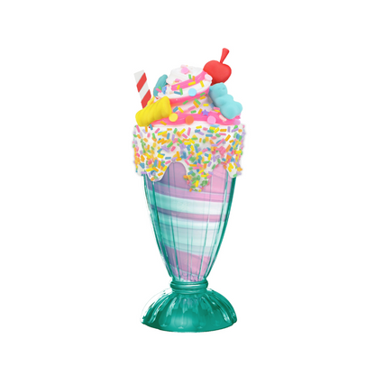 Bộ slime làm sinh tố Milkshake Cherry Vanilla hồng ngọt ngào SLIMY 36100