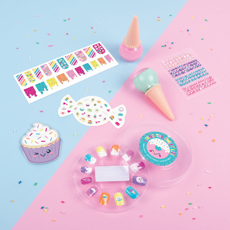 Bộ Sơn Móng Tay Kẹo Ngọt MAKE IT REAL 2328MIR
