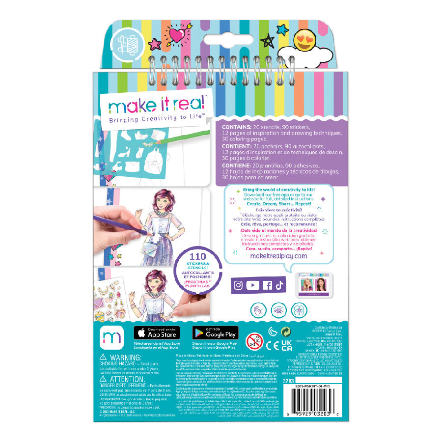 Bộ thiết kế thời trang phong cách Digital Dream