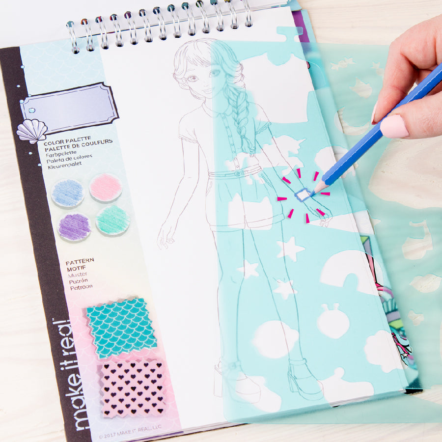 Bộ thiết kế thời trang phong cách Pastel Pop