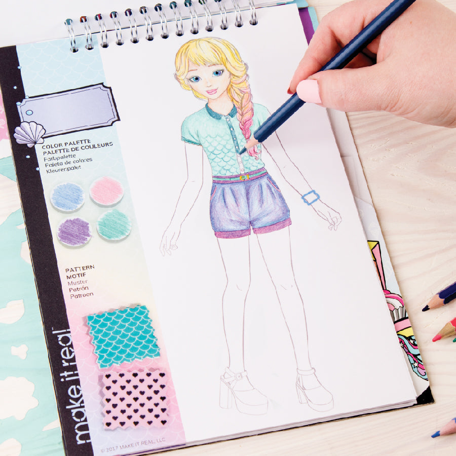 Bộ thiết kế thời trang phong cách Pastel Pop