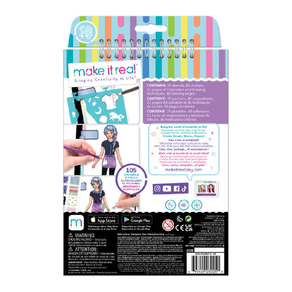 Bộ thiết kế thời trang phong cách Pastel Pop