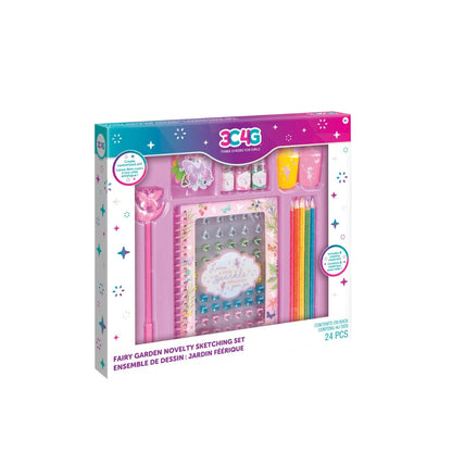 Bộ văn phòng phẩm Fairy Garden 3C4G 12048
